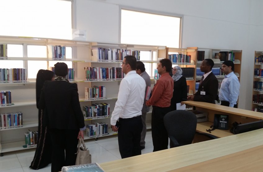 New Faculty Members Visit AAU Library