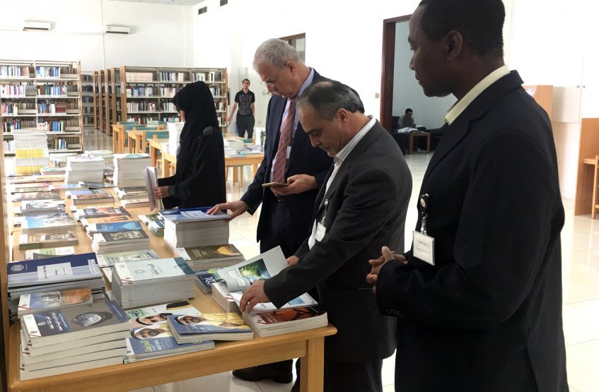 AAU Enriches Its Library with the Latest Educational Books