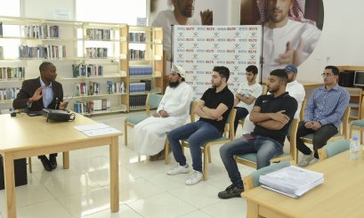 مكتبة خليفة تنظم أسبوع تعريفي بالمكتبة للأكاديميين والطلبة الجدد
