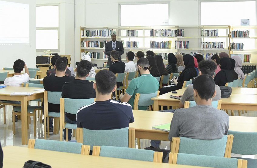 Library Orientation for freshmen students 