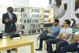 Library Orientation for freshmen students 