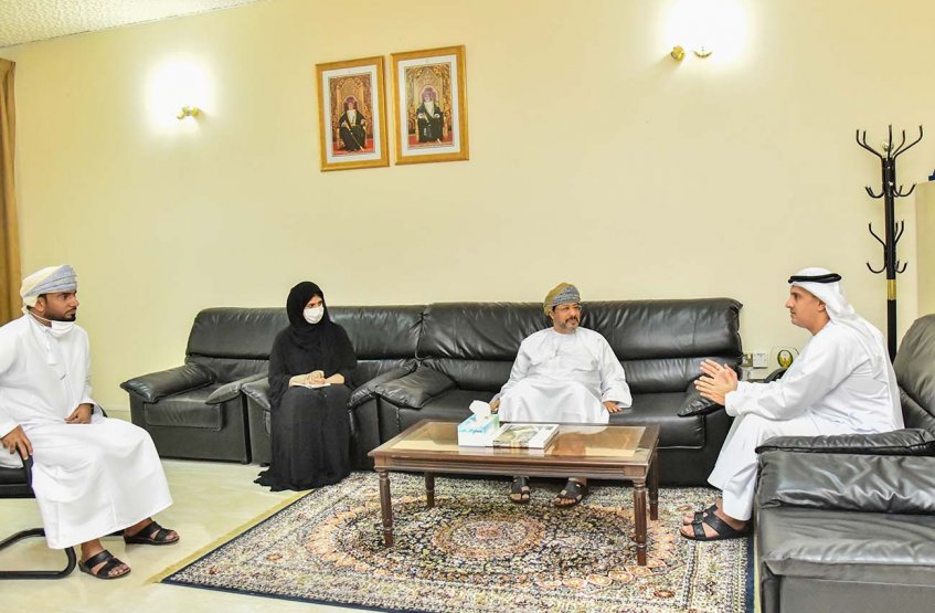 Chancellor visit to Embassy of Sultanate of Oman