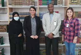 زيارة ProQuest لمكتبة خليفة