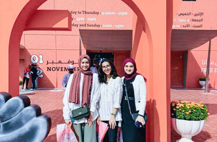 زيارة مكتبة خليفة إلى معرض الشارقة الدولي للكتاب 2023
